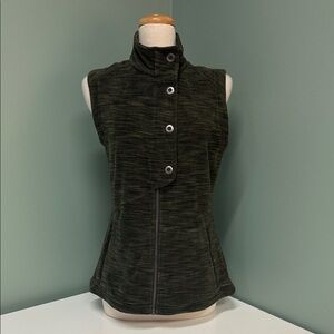 ExOfficio Dark Olive Sleeveless Velour Vest